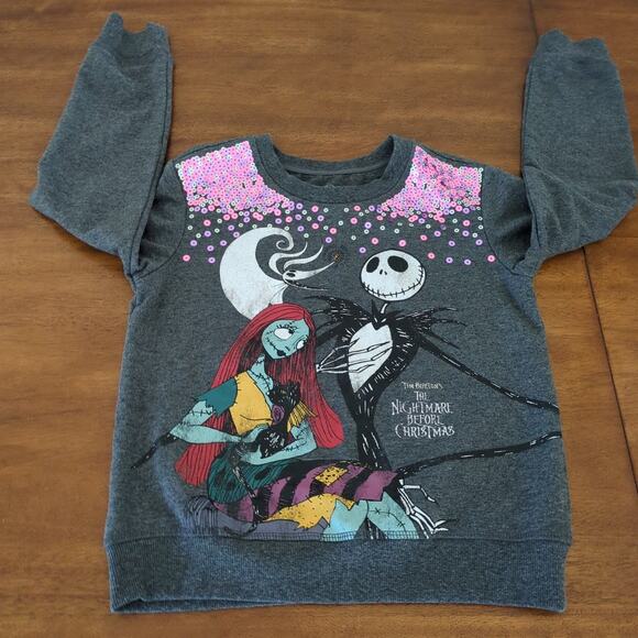 Disney nightmare before Christmas kids Sweatshirt size L - Picture 1 of 5